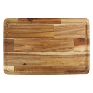Tocator dreptunghiular din lemn de salcâm 45x30x2 cm – poza 2