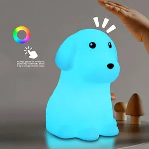 Lampa de Veghe Squishy Silicone Multicolor pentru Copii