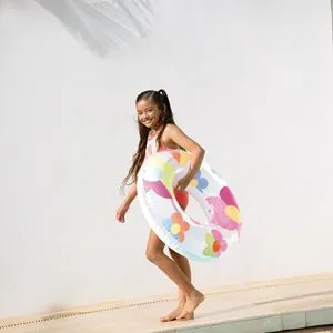 Colac gonflabil cu modele, Ø81 cm, vinil durabil