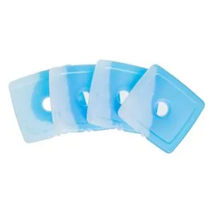Set 4 Pastile Racire Albe Subtiri 175ml pentru Alimente si Bauturi