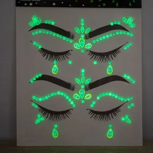 Autocolante Glow in the Dark Argintiu Irizat - Set de 2 Modele – poza 2