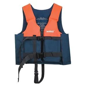 Vestă de înot pentru adulți, albastru-portocalie, mărimea L-XL