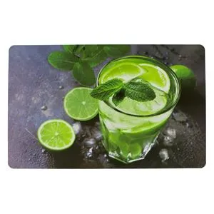 Suport Farfurie cu Model de Vara Bautura cu Lime & Menta 43.5x28.5cm