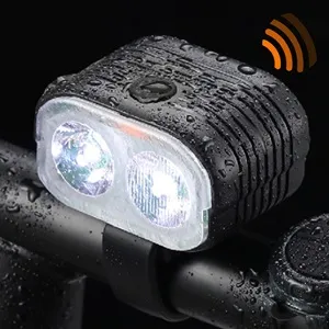 Lanternă bicicletă USB cu claxon electronic și 5 sunete – poza 2