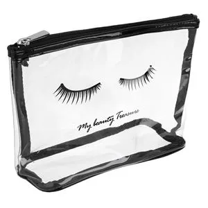 Portfard Transparent cu Model Gene - Organizator Stil pentru Obiecte Personale