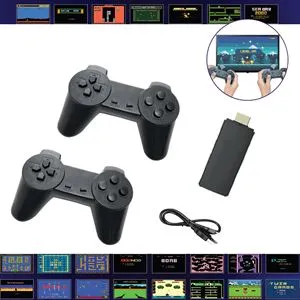 Controler Gaming Wireless pentru Televizor, Set 2 buc, Negru