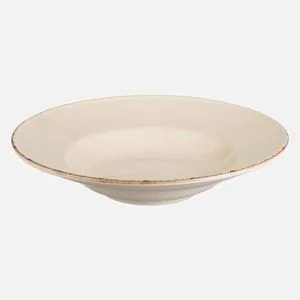 Farfurie Ceramică Bej Nordic Style pentru Paste Ø15cm