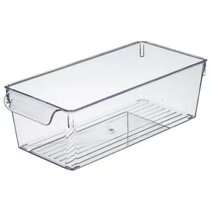 Cutie organizatoare plastic pentru frigider cu mâner
