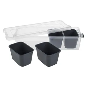 Cutie Organizator din Plastic cu 4 Compartimente Detasabile – poza 5