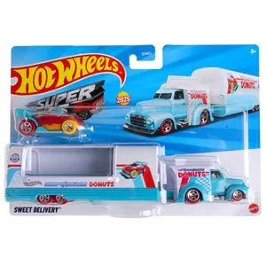 Set de Joc Camion și Mașină cu Aventuri de Curse