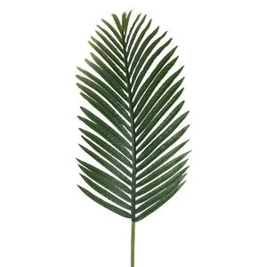 Ramură Artificială de Palmier Verde pentru Decorațiuni Interioare