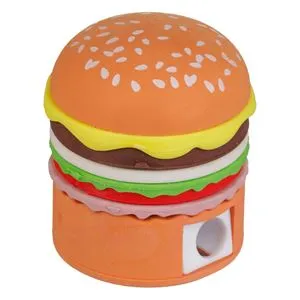 Ascutitoare și Radieră Modulară în Formă de Burger Special