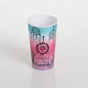 Pahar din Plastic cu Model Talisman de Vise „Follow your Dreams” 650ml – poza 3