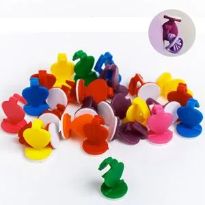 Clipsuri pentru baloane multicolor set 25 buc