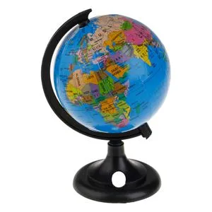 Ascutitoare Glob Pamantesc 8.5cm, Multicolor, Plastic