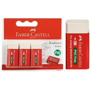 Set Radiere Albe 3 buc pentru creioane cu mina de grafit