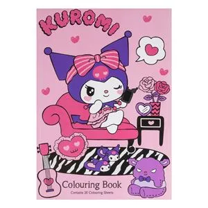 Carte de Colorat A4 cu Model Kuromi, 20 de File