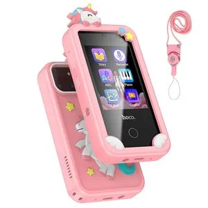 Smartphone Jucărie cu Husă Roz Unicorn, Ecran 2.8 Inch