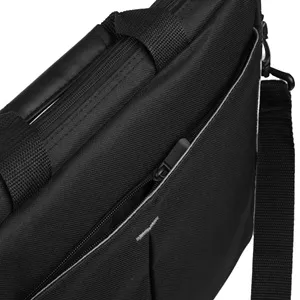 Geantă pentru Laptop 15.6" Neagră din Textil cu Curea Reglabilă – poza 5