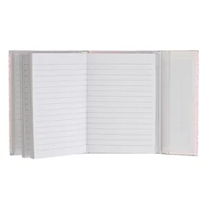 Carnetel Notite A6 Coperta Argintie Irizata & Capsa Magnetica - 80F – poza 3
