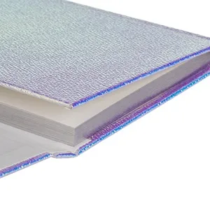 Carnetel Notite A6 Coperta Argintie Irizata & Capsa Magnetica - 80F – poza 4
