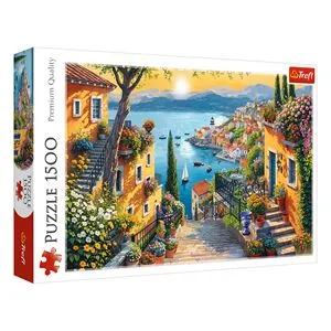 Puzzle Adult: Drumul spre Port - 1500 de Piese