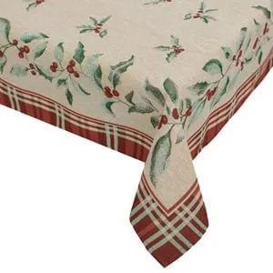 Prosop decorativ pentru masă de Crăciun cu broderie