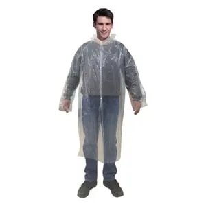 Pelerină de ploaie unică folosință pentru adulți, alb – poza 2
