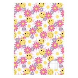 Caiet de Geometrie A4 cu Copertă Florală - 24 File