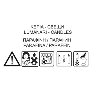 Lumânare Decorativă Parfumată în Cutie Metalică cu Aromă de Trandafir și Lavandă – poza 4