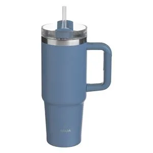 Pahar termos otel inoxidabil albastru 900ml – Pai reutilizabil