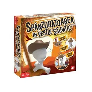 Joc de societate Spanzuratoarea in Vestul Salbatic, 6+ ani, Multicolor