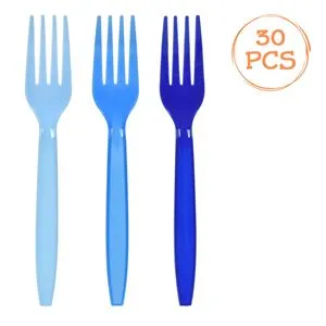 Furculite Reutilizabile de Plastic pentru Petrecere - Set