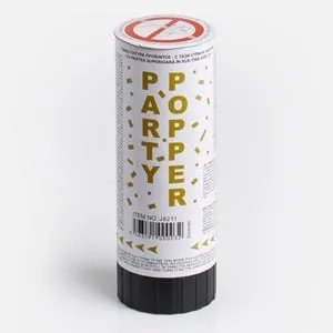 Lansator de confetti cu aer comprimat pentru petreceri