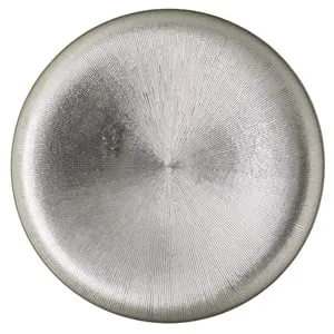 Platou Decorativ din Sticla cu Model Sampaniu și Picior – poza 3