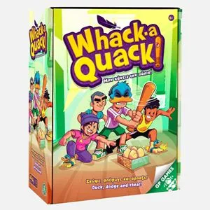 Joc de societate Whack-a-Quack, Actiune si Reflexe, Multicolor, 4+