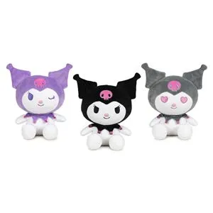 Jucarie de plus Kuromi, 22 cm, Mov
