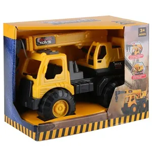 Macara de constructii cu brat extensibil si cabina rotativa, Galben – poza 3