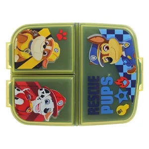 Caserolă din Plastic cu 3 Compartimente Paw Patrol, 790ml, Albastru – poza 4