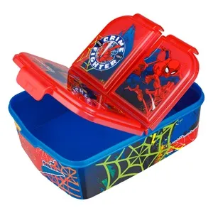 Caserolă cu 3 Compartimente Spiderman pentru Copii 790ml – poza 3