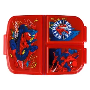 Caserolă cu 3 Compartimente Spiderman pentru Copii 790ml – poza 4