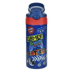 Sticlă izotermă din oțel inoxidabil 500ml cu design gamer