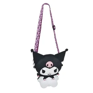 Posetă din silicon cu model Kuromi pentru fete, 18x7,2x20,7 cm – poza 3