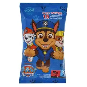 Servetele umede pentru copii Paw Patrol cu Aloe Vera și Vitamina E