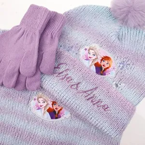 Set Accesorii Vestimentare de Iarnă Frozen pentru Fete 4-5 Ani – poza 3