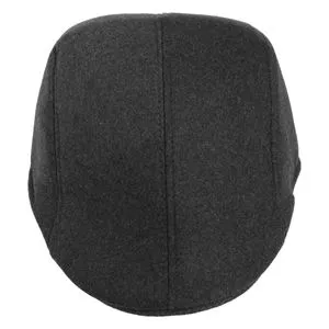 Beret din fetru pentru bărbați, Gri, Mărimea 59