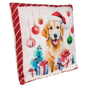 Perna decorativa de Craciun cu model Caine ornamente