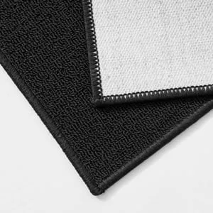 Covoras de baie negre 60x40cm - Confort și Stil – poza 3