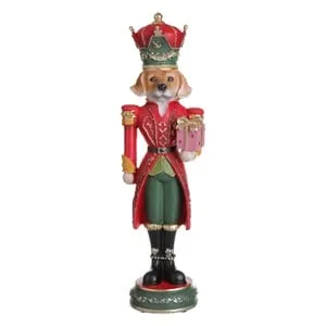 Figură 3D de Crăciun Soldat în Polyresin cu Uniforma