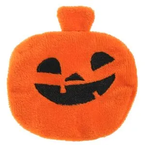 Jucărie pentru animale de companie, Dovleac de Halloween cu sunet, 8,5 cm, Portocaliu